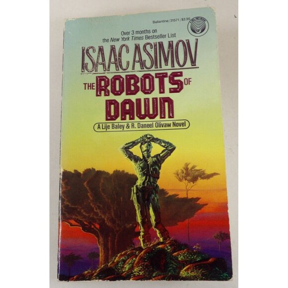 Isaac Asimov Lot of 4 Robots of Dawn Ballentine Books Foundation Books Bantam - Picture 2 of 9